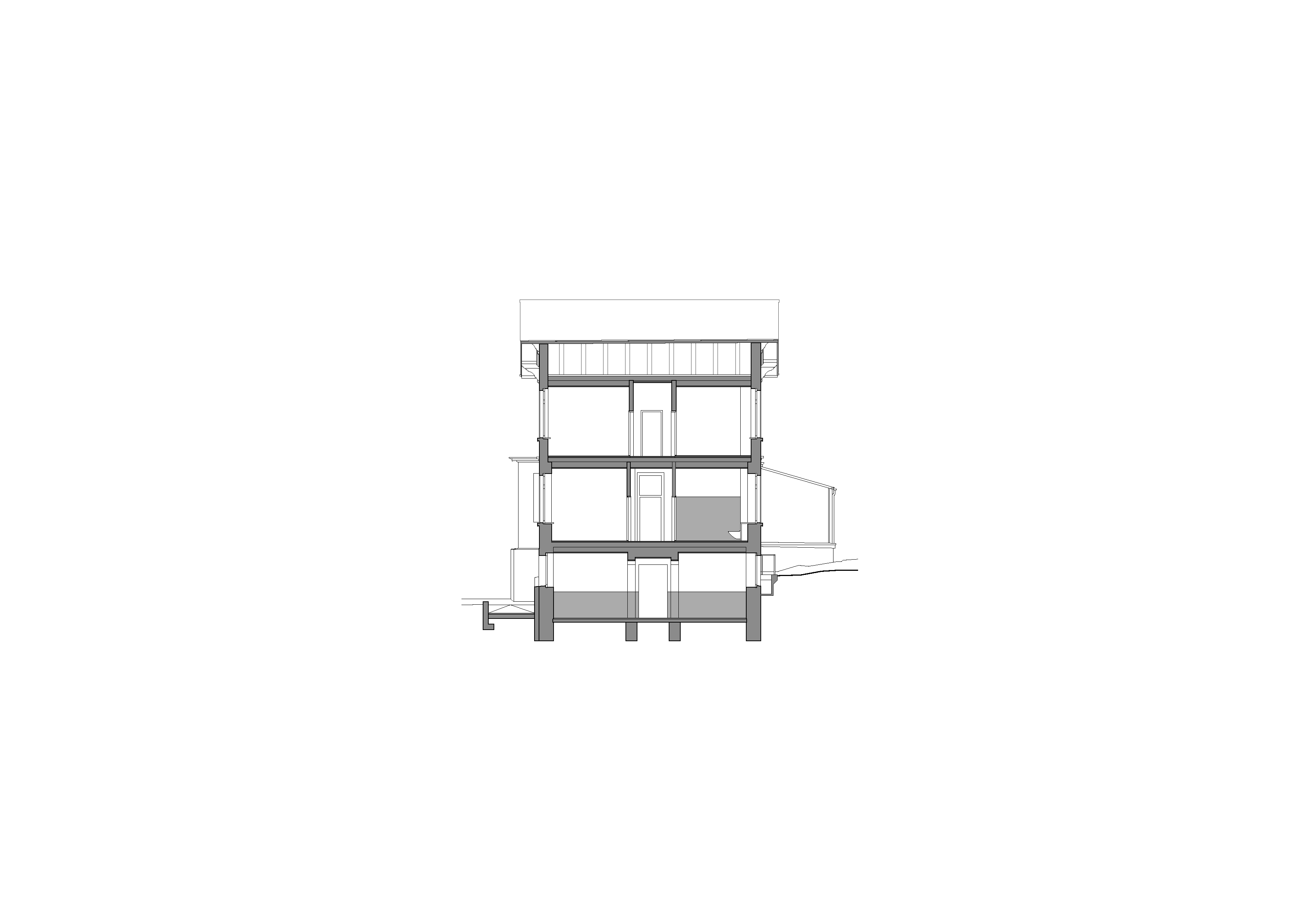 gfa_unigebäude_tierspital_Querschnitt 2_1-200.png